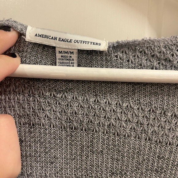 Grey American Eagle hoodie - Picture 4 of 6